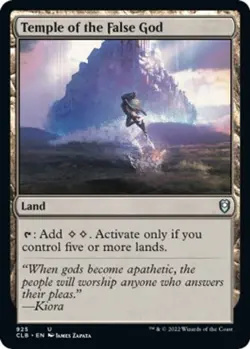 NM - Temple of the False God [CLB - 925] Commander Legends: Battle for Baldur... - Image 1