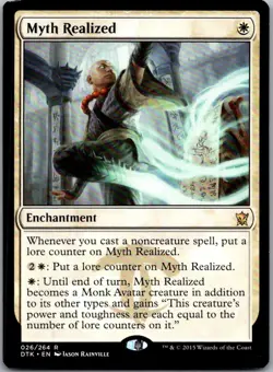 Myth Realized 26 Rare Dragons of Tarkir Magic: The Gathering Near Mint - Image 1