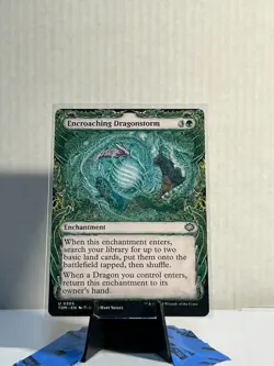 Encroaching Dragonstorm (Tarkir: Dragonstorm) MTG Near Mint - Image 1