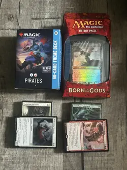MTG sealed Deck Lot - Intro Deck, 2x Starter Deck And Theme Deck - Image 1