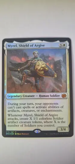 Myrel Shield Of Argive Foil #018 MTG The Brothers' War - Image 1