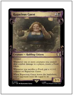 1x Rapacious Guest, Showcase Scrolls, LOTR, Magic MTG NM - Image 1