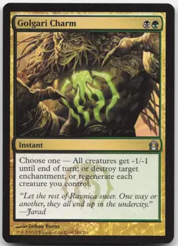 Golgari Charm - Return to Ravnica - Uncommon - Magic: The Gathering - Image 1