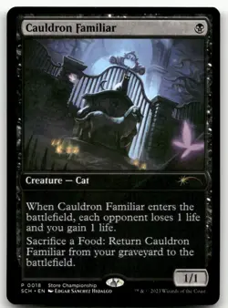 Cauldron Familiar #18 (NM) Game Day & Store Championship GAME Magic MTG - Image 1