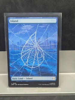 Island 190 X1 NM Marvel's Spider Man MTG - Image 1