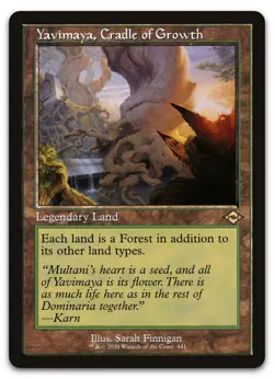 Yavimaya, Cradle of Growth (Retro Frame) #441 NM Modern Horizons 2 MH2 Magic MTG - Image 1