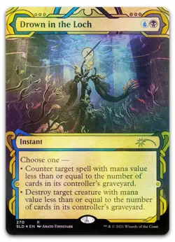 Drown in the Loch #270 (Foil) (NM) Secret Lair Drop SLD Magic MTG - Image 1