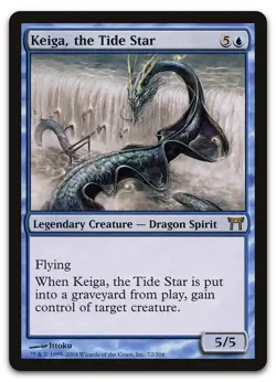 Keiga, the Tide Star #72 (LP) Champions of Kamigawa CHK Magic MTG - Image 1