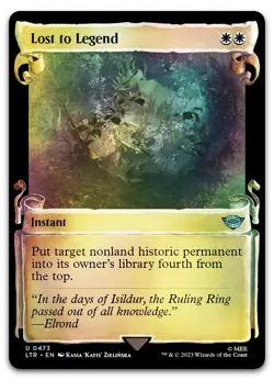 Lost to Legend (Showcase Scrolls) #473 (Foil) NM Lord of the Rings LTR Magic MTG - Image 1