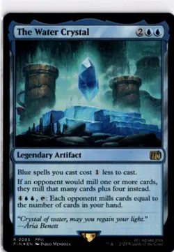 MTG FIN *Foil The Water Crystal 85 R NM FINAL FANTASY - Image 1