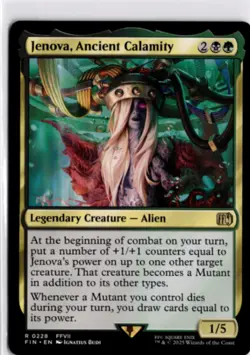 MTG FIN *Non-Foil Jenova, Ancient Calamity 228 R NM FINAL FANTASY - Image 1
