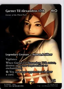 MTG FCA *Non-Foil Garnet Til Alexandros 17th - Loran of the Third Path (Showcase - Image 1