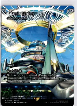 MTG FCA *Non-Foil Balamb Garden - Command Beacon (Showcase) 64 R NM FINAL FANTAS - Image 1