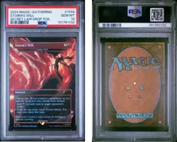MTG PSA 10 *Foil X Marvel's Storm's Will #1744 Jeska's Will Secret Lair Drop GM - Image 3