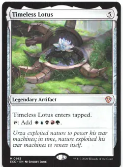 Timeless Lotus [ECC - 143 Near Mint] - Image 2