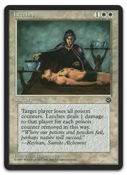 Leeches (NM) Homelands HML Magic MTG - Image 1