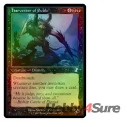 Foil Harvester Of Souls M/NM Magic: The Gathering MTG Time Spiral Remastered - Image 1