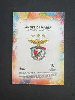 Angel Di Maria 2023-24 Topps Inception UEFA Star Quality 09/99 #67 - Image 2