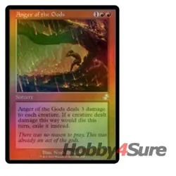 Foil Anger Of The Gods M/NM Magic: The Gathering MTG Time Spiral Remastered - Image 1