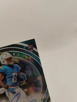 2025 Topps Chrome Cosmic Equinox Autograph Rookie Omarion Hampton 97/99 - Image 4