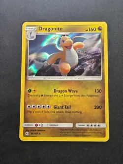 The Pokemon Company Dragonite 160 HP Stage 2 Holo Rare 96/149 English 2017 - Image 1