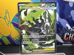 Mega Darkrai ex 101/084 Ultra Rare Pitch Black Pokemon Holo Near Mint - Image 1