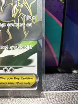 Mega Darkrai ex 101/084 Ultra Rare Pitch Black Pokemon Holo Near Mint - Image 4