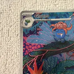 Gloom 198/197 Illustration Rare Obsidian Flames Pokemon Holo Near Mint - Image 2