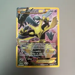 Pokemon Alakazam EX 125/124 Fates Collide Holo Secret Rare English 2016 160 HP - Image 1