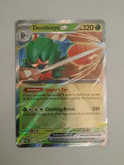 Pokemon Perfect Order Decidueye EX 012/088 - Image 1