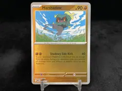 MARSHADOW 080/132 REVERSE HOLO UNCOMMON POKEMON TCG: MEGA EVOLUTION BASE SET NM - Image 1