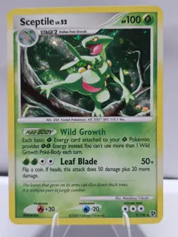 Pokemon Sceptile 8/106 Cosmos Holo Rare - Great Encounters 2008 - Near Mint NM - Image 1