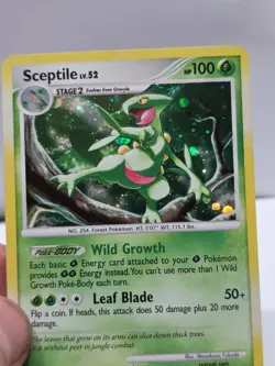 Pokemon Sceptile 8/106 Cosmos Holo Rare - Great Encounters 2008 - Near Mint NM - Image 3