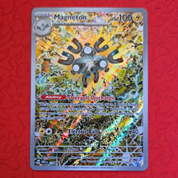 The Pokemon Company Pokemon TCG Magneton 159 SV Promo Holo 100 HP EN 2024 - Image 1