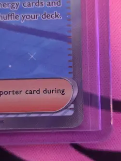 Nintendo Misty's Vitality 111/084 Full Art Holo Rare PBL EN Pokemon TCG 2026 - Image 4