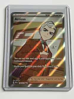 Atticus 134 / 131 Pokemon Prismatic Evolutions 2025 Near Mint Ultra Rare Holo - Image 1