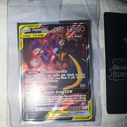 Pokemon TCG Naganadel & Guzzlord GX TAG TEAM Alt Full Art Holo 224/236 - Image 1