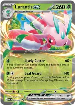 NM Lurantis ex [ME05: Pitch Black 004/084] Holofoil Double Rare Pokemon TCG - Image 1