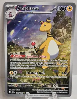 Ampharos 090/086 Illustration Rare Pokemon TCG: Chaos Rising - English - Image 1