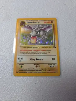 Pokemon TCG Aerodactyl 1/62 Fossil Holo - Image 1