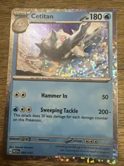 Pokemon Cetitan 005/015 McDonald's Promos 2023 Confetti Holo NM - Image 1
