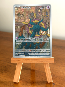 Pokemon Dhelmise 091/084 Me05: Pitch Black Illustration Rare Holo - Image 1
