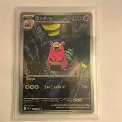 Pokemon Pitch Black Slowbro 090/084 IR Illustration Rare - Image 1