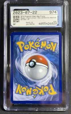 2016 Pokemon Mewtwo EX Full Art XY125 Black Star Promo Super-Prem. Coll. CGC 7.5 - Image 2