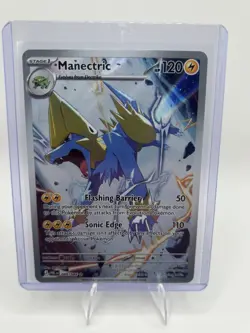 Nintendo Manectric 089/084 Holo Illustration Rare Pitch Black - Image 1