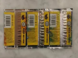 Pokemon PORTUGUESE 1999 TCG Base Set Unlimited 3 Sealed Packs RARE Art Set - Image 2