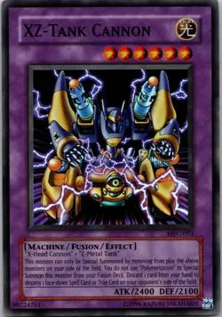 Yugioh XZ-Tank Cannon MFC-053 Super Rare NM - Image 1