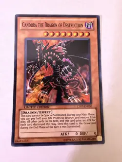 Yugioh - Gandora the Dragon of Destruction - Super - Limited - CT07-EN020 - LP - Image 1