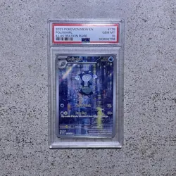 Poliwhirl 151 Illustration Rare 176/165 Pokemon Card PSA 10 GEM MINT - Image 1