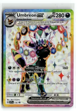 Umbreon ex - 176 Promo Holofoil NM [SV: Scarlet & Violet Promo Cards - SVP 176] - Image 2